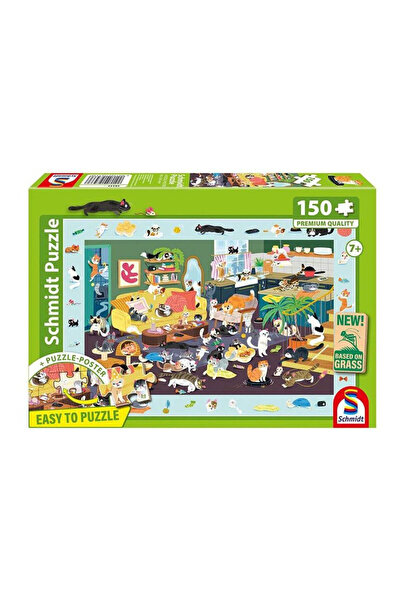 Schmidt Puzzle cu 150 de piese - Pisici amuzante (56533)