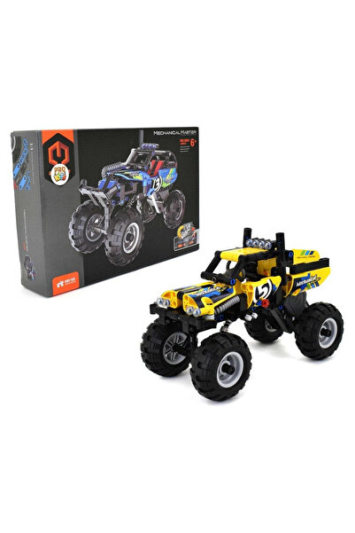 OEM Set de construcție Pro Kids - Mașină de teren cu tracțiune pull-back