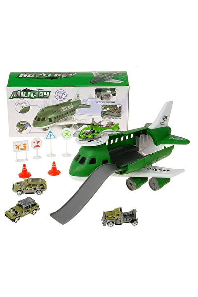 OEM Baza aeriană ADAR cu avion de transport și vehicule pentru copii 3+