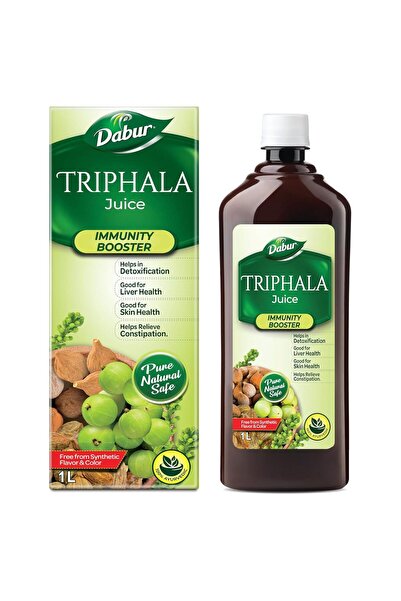 Dabur Triphala Juice - 1L | 100% Ayurvedic Formulation | Improves Gut Health ...