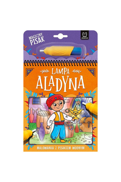 OEM Carte de colorat Aksjomat Lampa Aladyna, caiet de colorat, cu marker cu a...