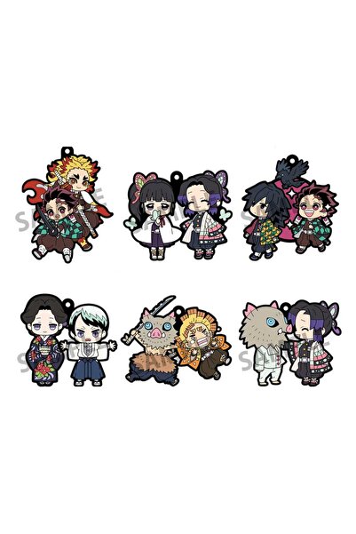 OEM Set de figurine Demon Slayer: Kimetsu no Yaiba Mascote 6 cm Vol. 4
