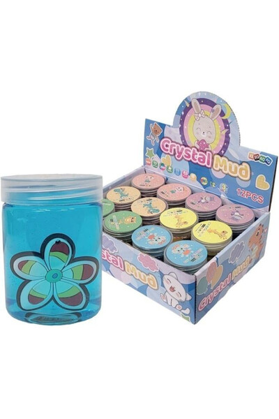 OEM Merkpol Slime MIX Nămol Cristalin, masă senzorială cu flori MIX