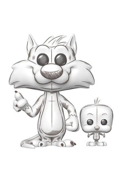 OEM Set figurine Funko POP Animation Sylvester si Tweety multicolor 16x12x9cm