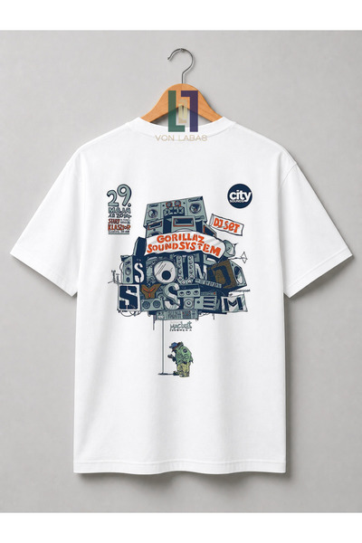 Grafftee Clothing Gorillaz unisex majica