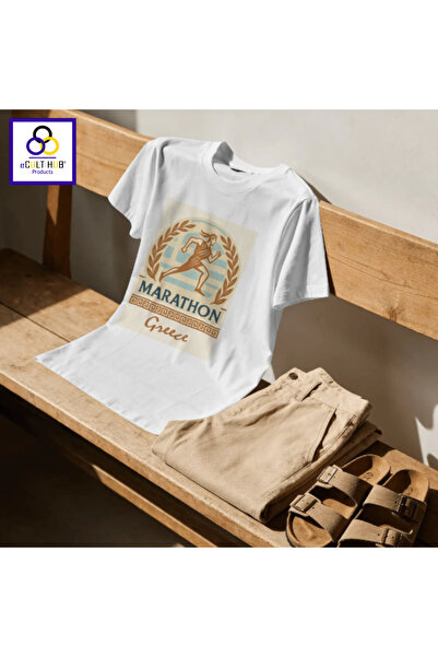 eCult Hub eC T-shirt Marathon 3 - Λευκό