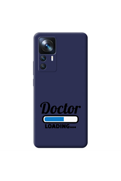 Other Xiaomi Mi 12T Doctor Loading Dark blue Colored Silicone TPU Θήκη