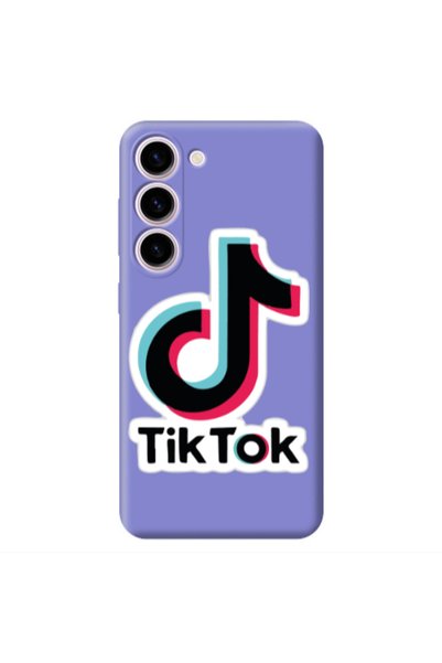 Other Samsung S23 Plus Tik Tok Purple Colored Silicone TPU Θήκη
