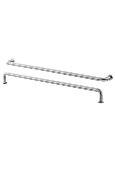 IKEA Bagganas dolap kulp, paslanmaz çelik 335mm 2 adet