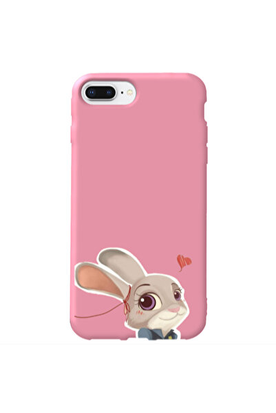Other Apple iPhone 7 Plus Valentines 16 Pink Colored Silicone TPU Θήκη