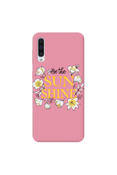 Other Samsung A50 Sun Shine Pink Colored Silicone TPU Θήκη