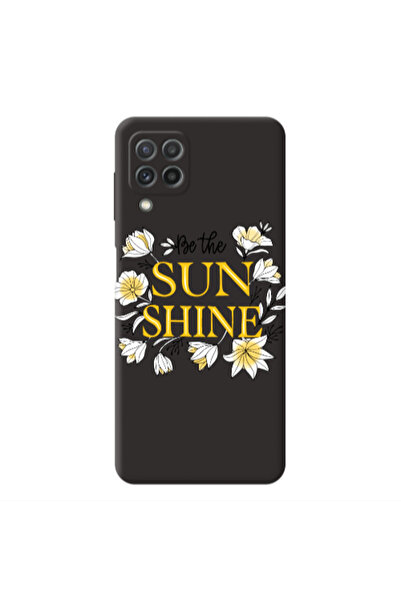 Other Samsung A22 4G Sun Shine Black Colored Silicone TPU Θήκη