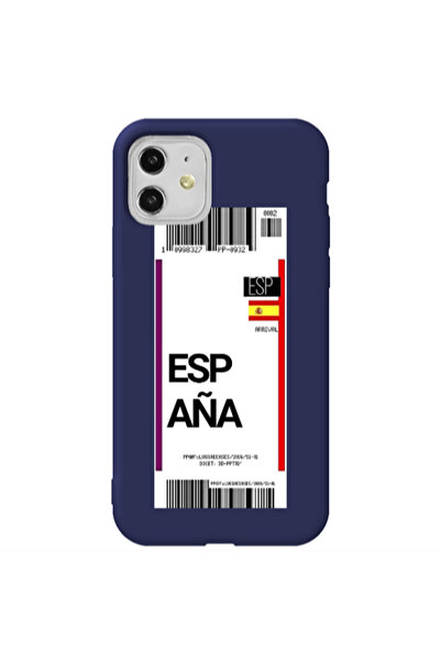 Other Apple iPhone 11 Espana Arrival Dark blue Colored Silicone TPU Θήκη