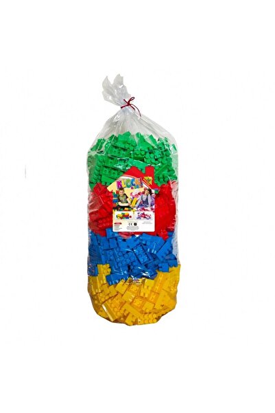 baczek Set blocuri de construit Baczek, plastic, piese interblocante 28 mm, m...