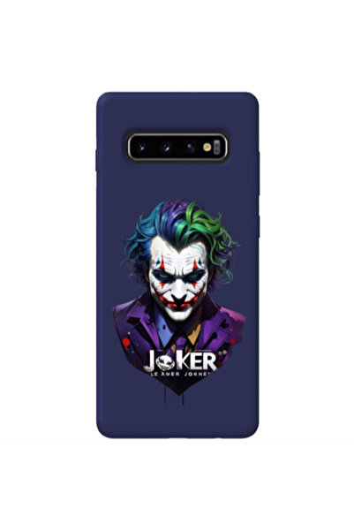 Other Samsung S10 Le amer Joker Dark blue Colored Silicone TPU Θήκη