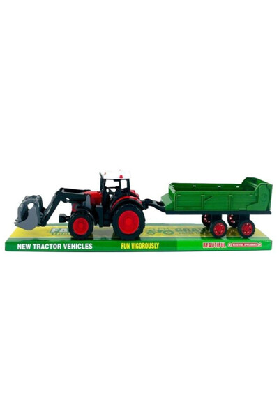 OEM Figurina Macyszyn Toys set tractor cu remorca multicolor