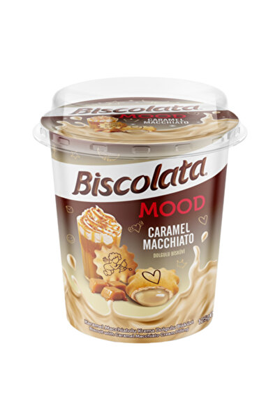 Bıscolata Mood Bisküvi 125 G Karamel Macchiato 8'li Avantaj Paketi