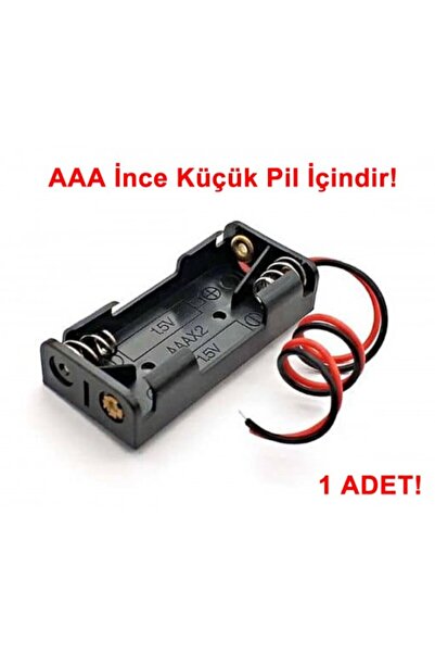 Roboyol Store 2'li AAA İnce Pil Yuvası