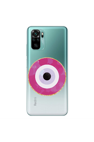Other Xiaomi Redmi Note 10S Evil eye bead 2 Transparent Silicone TPU Θήκη