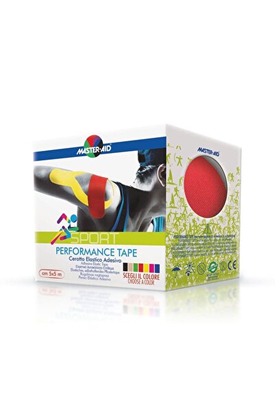 Master Aid | Kinesio Sport Performance Tape |Ροζ Ελαστικό Αυτοκόλλητο Επίθεμα...