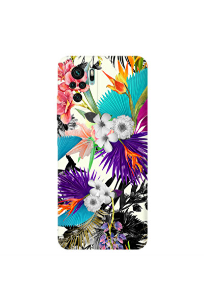 Other Xiaomi Redmi Note 10S Sea flowers Transparent Silicone TPU Θήκη