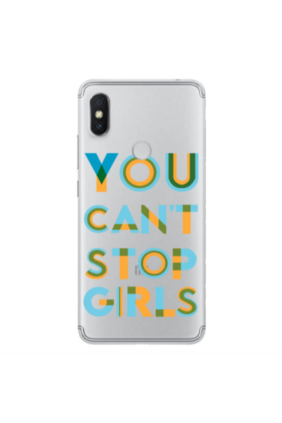 Other Xiaomi Redmi S2 You Cant Stop Girls Transparent Silicone TPU Θήκη
