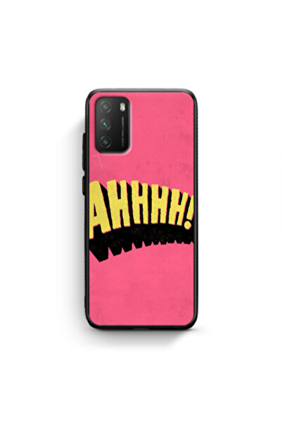 Other Xiaomi Poco M3 Ahhhh Black Glossy Θήκη
