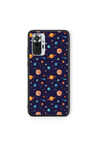 Other Xiaomi Redmi Note 10 Pro 4G Planets Black Glossy Θήκη