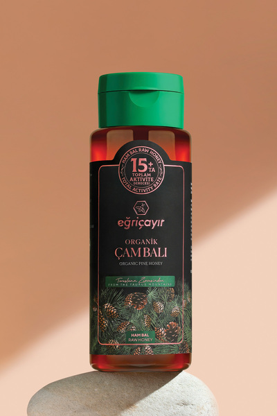 Eğriçayır Organik Çam Balı Sıkma Ambalaj TA15+ 550g