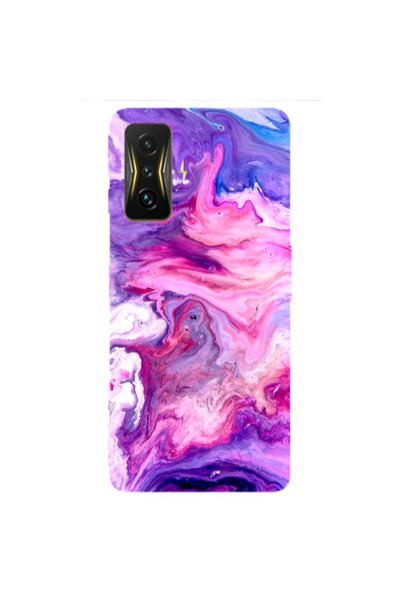 Other Xiaomi Poco F4 Gt Marble art Transparent Silicone TPU Θήκη