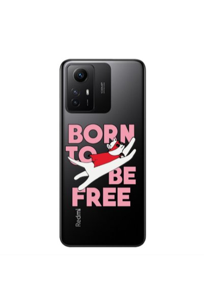 Other Xiaomi Redmi Note 12s Born Free Transparent Silicone TPU Θήκη