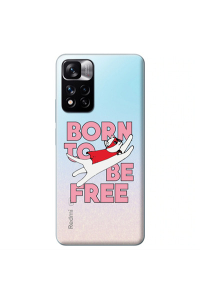 Other Xiaomi Redmi Note 11s 5G Born Free Transparent Silicone TPU Θήκη