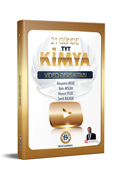 Bilgi Sarmal Yayınları Bilgi Sarmal TYT Kimya 21 Günde Video Ders Kitabı 2027