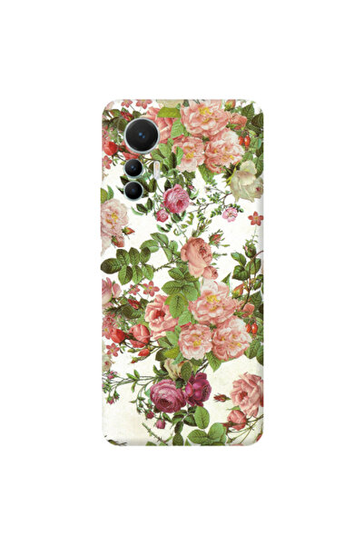 Other Xiaomi Mi 12 Lite Pink roses 2 Transparent Silicone TPU Θήκη