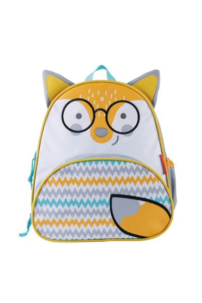 Konig Kids Οβάλ παιδικό σακίδιο πλάτης, με σχέδιο ζώων, με δώρο ιμάντα.