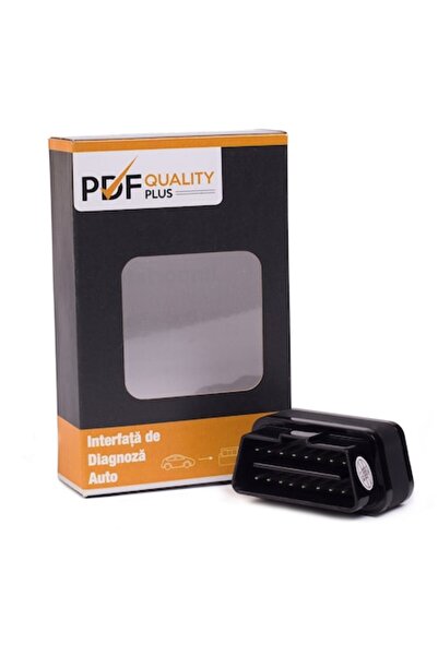 PDF Quality Plus Tester auto / Interfață de diagnosticare OBD II cu buton ON/...