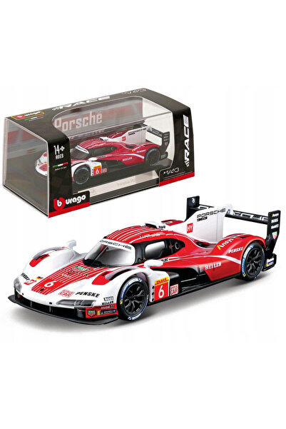 BBURAGO Porsche 963 #6, Bburago, model 1:43, reproduceri detaliate, metal, 14...
