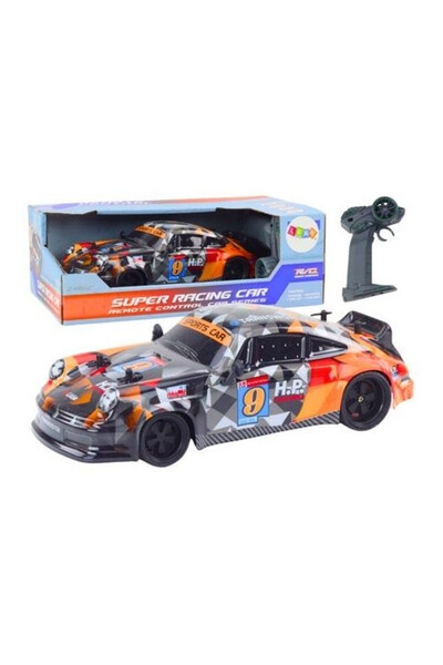 LeanToys Masina RC/masina de jucarie 1:18, drift, roti din cauciuc, 2.4 GHz, ...