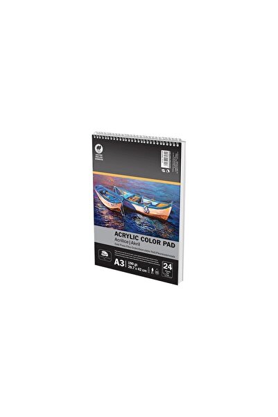 MC Micostore Bloc de desen A3 , Acrilice, 24 file, 190g/mp, cu spira
