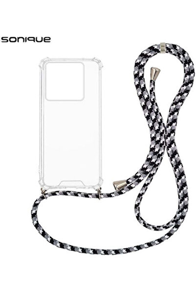 Other Sonique Armor Διαφανής Θήκη Σιλικόνης με Κορδόνι για Xiaomi Poco M7 Pro...