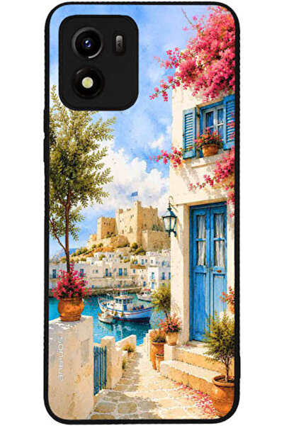Other Θήκη Sonique Σειρά Μούσα Ελληνικών Νησιών Vivo Y01 4G Λιμάνι Ρωδιάς