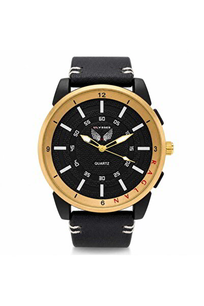 Watch Ceas de mana, barbatesc, Casual, Ulysses, Negru, CB98
