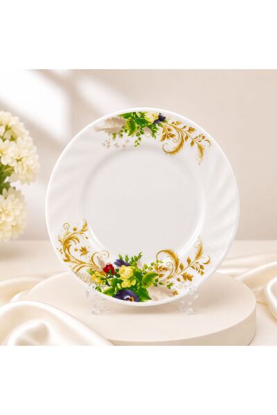 hilland Patterned Cake Plate
