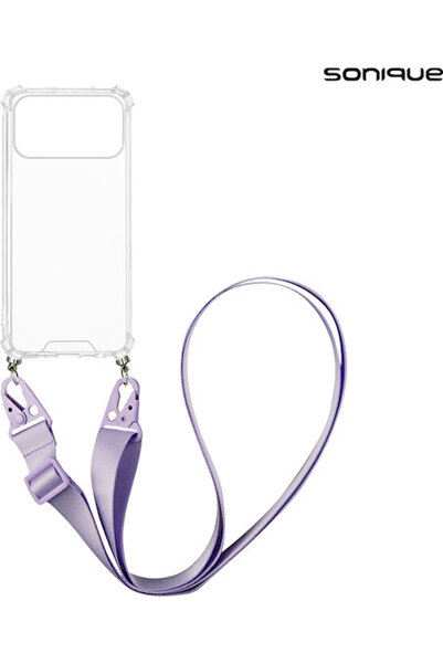 Other Θήκη Σιλικόνης με Λουράκι Sonique Armor Διαφανής για Apple iPhone 17 Pr...