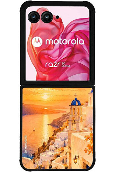 Other Σειρά Sonique Μουσής Ελληνικών Νησιών Θήκη για Motorola Razr 50 Ultra Η...