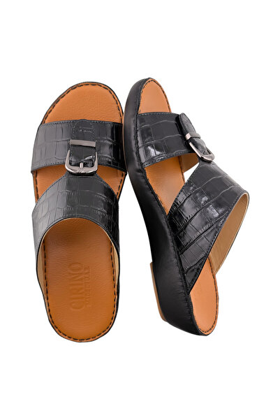 Cirino (SH-2000 ) Handmade Arabic Men's Slippers | Outdoor Arabic Sandals For...
