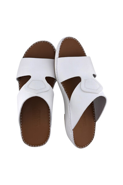 Cirino ( NC-100 ) Handmade Arabic Men's Slippers | Outdoor Arabic Sandals For...