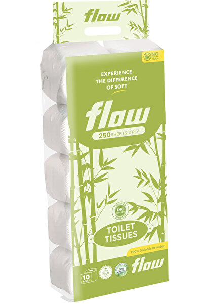 Flow Toilet Roll 2Ply 10x250's