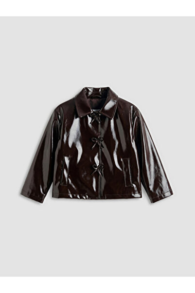 LC Waikiki Quality Pieces from Çelebi Store Shirt Roba Collar Girl's Leather ...