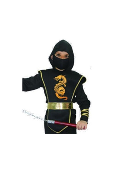MADEJ Costum Ninja set cu gluga multicolor L 130x140cm